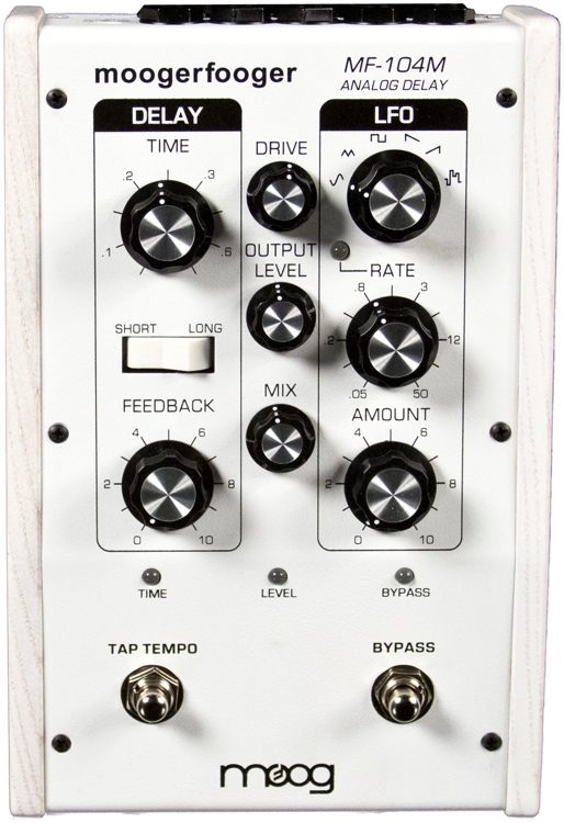 Moog Moogerfooger MF-104M Analog Delay - Limited Edition White-on 