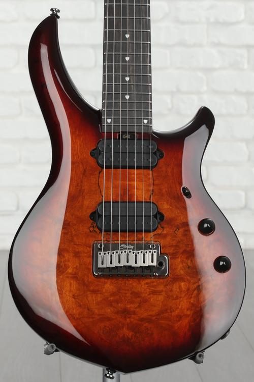 Sterling By Music Man John Petrucci Signature Majesty Maj Xsm Electric Guitar Blood Orange