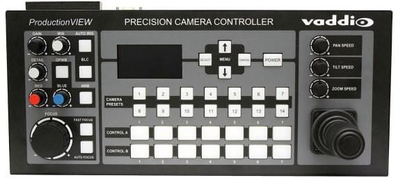 vaddio productionview precision camera controller