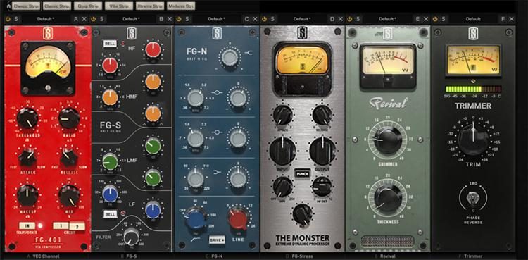 order of slate digital plugins