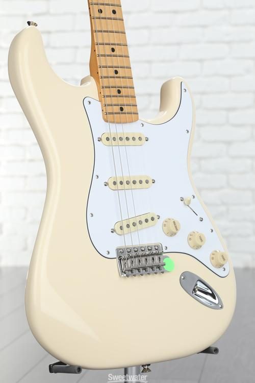 Fender Jimi Hendrix Stratocaster - Olympic White with Maple 