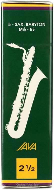 Vandoren SR3435 Bari Sax JAVA Reeds Strength 3.5; Box of 5 