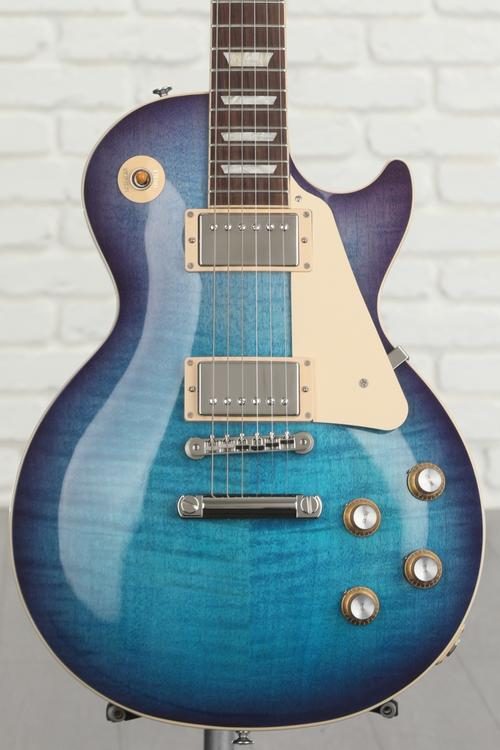 Gibson Les Paul Standard '60s Figured Top Electric Guitar - Blueberry ...