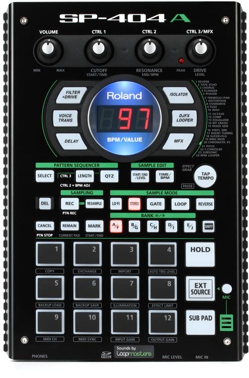 Roland SP-404A Linear Wave Sampler | Sweetwater