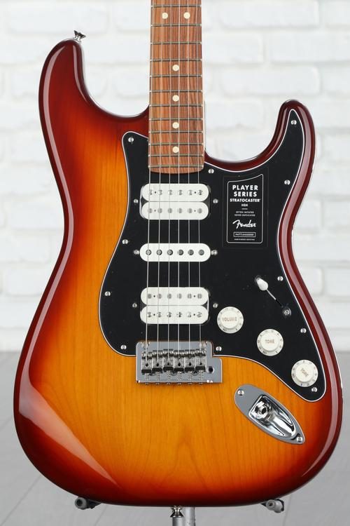 Fender Player Stratocaster HSH - Tobacco Sunburst with Pau Ferro