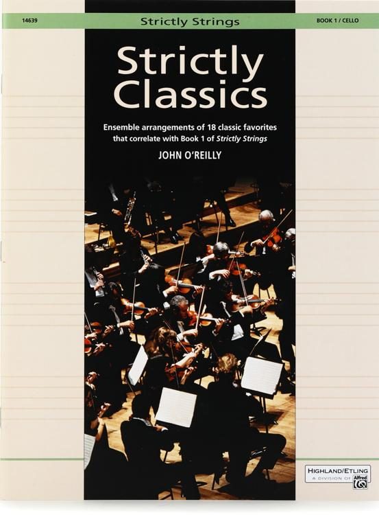 Alfred Strictly Classics Book 1 Cello Sweetwater