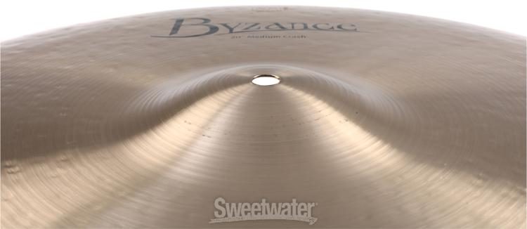 Meinl Cymbals 20 inch Byzance Traditional Medium Crash Cymbal | Sweetwater