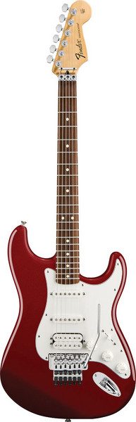 Fender Standard Strat HSS with Locking Tremolo - Candy Apple Red