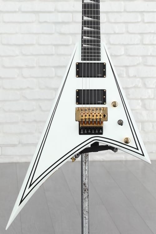 Jackson MJ Series Rhoads RR24-MG Electric Guitar - Gloss White | Sweetwater