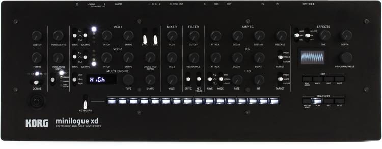 Korg minilogue XD 4-voice Analog Synthesizer Module Reviews | Sweetwater