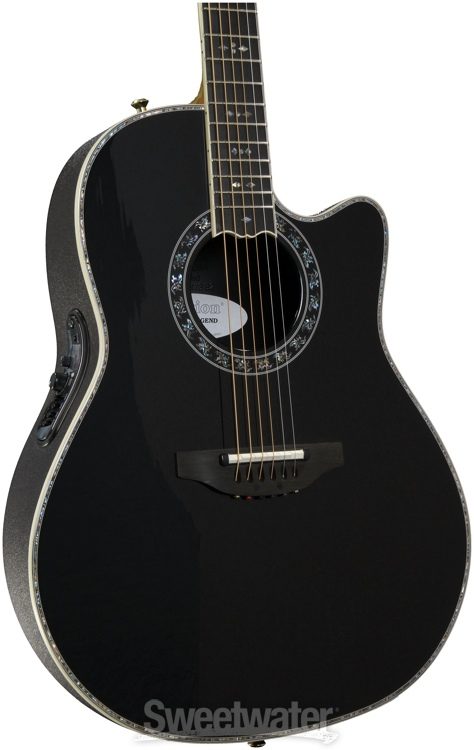 ovation custom legend black