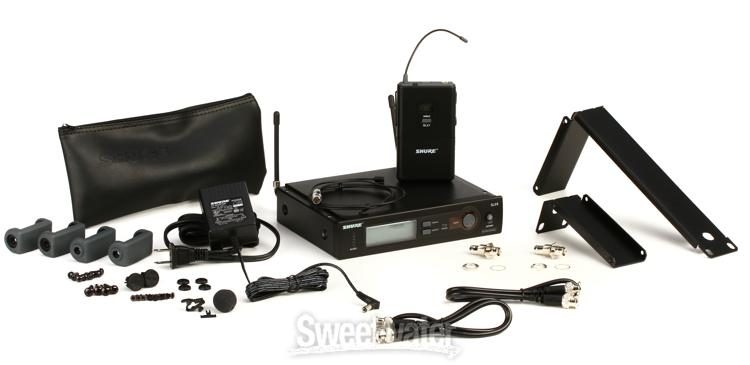 Shure SLX14/93 Wireless Lavalier Microphone System - G5 Band 