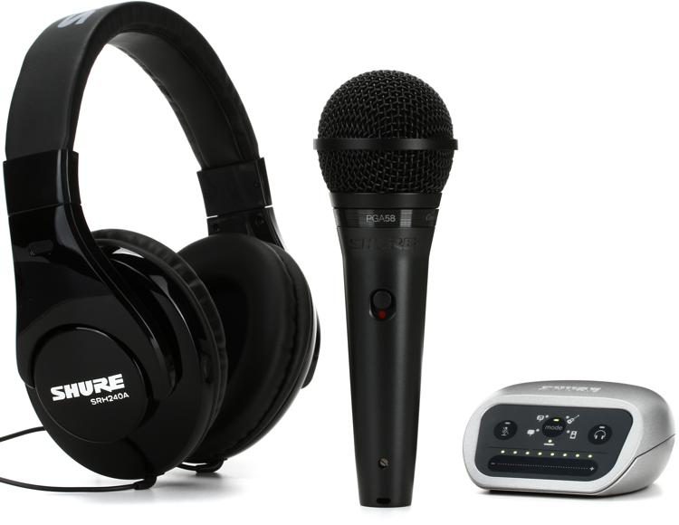 Shure PGA58 and MVi Complete Recording Bundle | Sweetwater