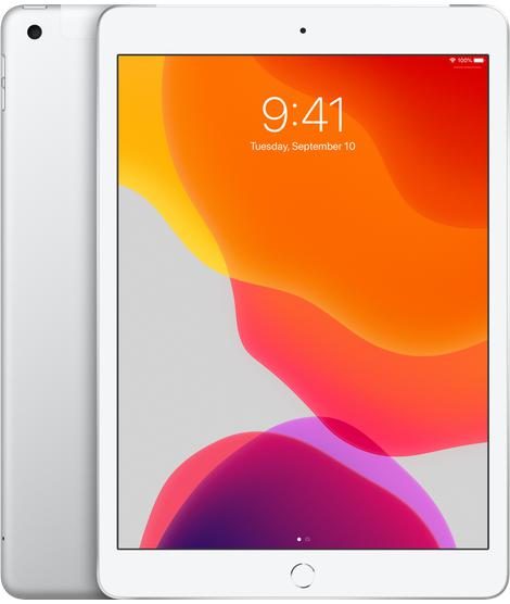 Apple 10.2-inch iPad Wi-Fi + Cellular 128GB - Silver | Sweetwater