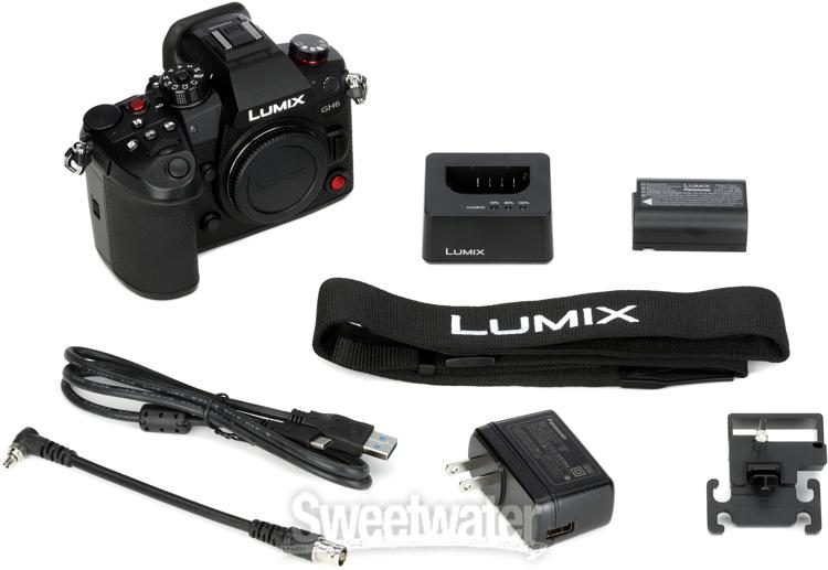Schiereiland Augment afdrijven Panasonic Lumix GH6 Mirrorless Camera (Body Only) | Sweetwater