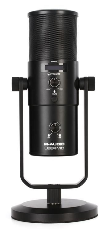 M-Audio Uber Mic - USB Microphone with Headphone Output | Sweetwater