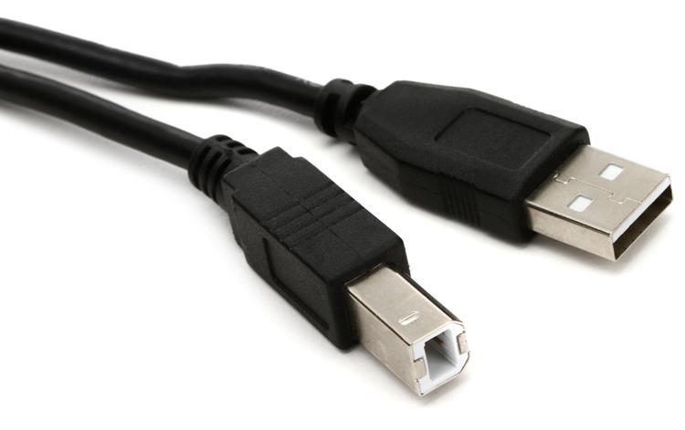USB-215AB USB 2.0 Type to B - 15 foot | Sweetwater
