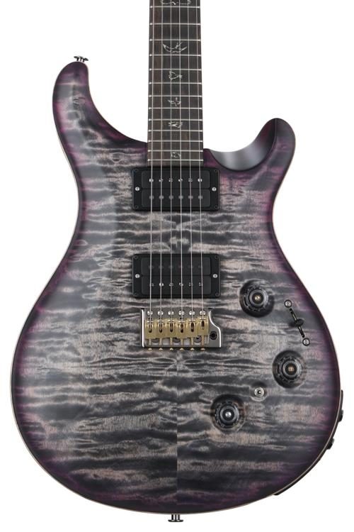 アート・デザイン・音楽 PurpleNumber10 PRS Wood Library Custom 24 Piezo 10-Top Electric Guitar