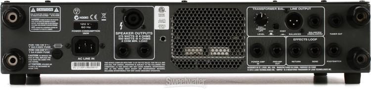 Ampeg SVT-3PRO 450-watt Tube Preamp Bass Head | Sweetwater