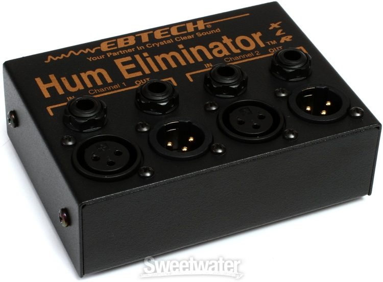 Ebtech EBHE2X Hum Eliminator XLR Effets de Guitare 