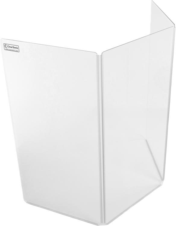 ClearSonic CSP A2448x3 Acrylic Drum Shield - 3-panel | Sweetwater