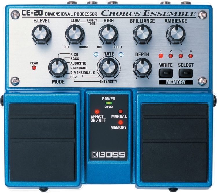 Boss CE-20 Chorus Ensemble Twin Effects Pedal | zZounds