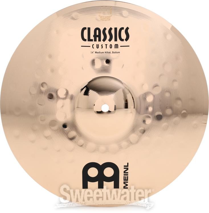 Meinl Cymbals Classic Custom Bonus Set - 14/16/20 inch - with Free 18 inch  Crash | Sweetwater