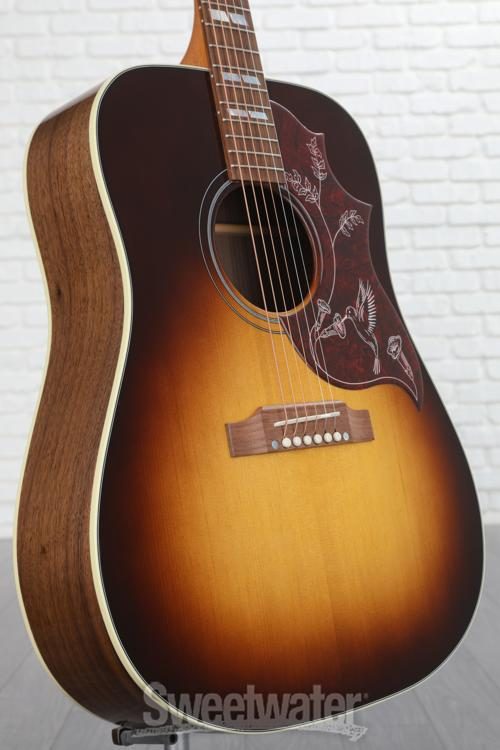 Gibson Acoustic Hummingbird Studio Walnut Acoustic-electric Guitar - Walnut  Burst | Sweetwater