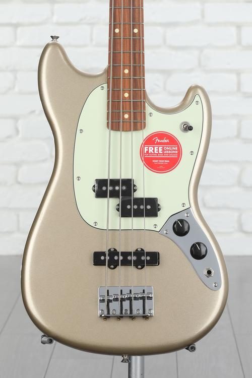 Fender Player Mustang Bass PJ - Firemist Gold
