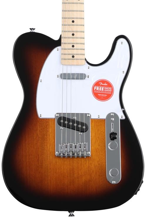 Squier Affinity Series Telecaster - 2-Color Sunburst with Maple 