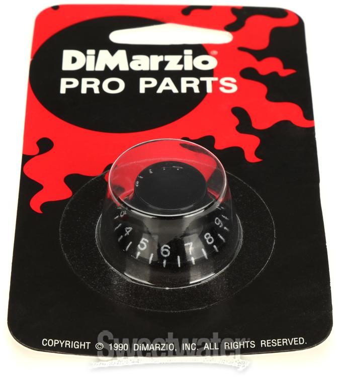 DiMarzio Speed Knob Replacement 1-10 Black 