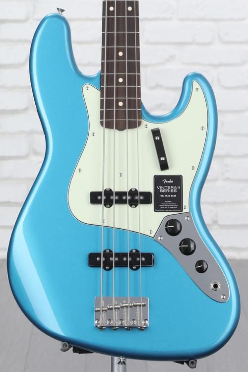 Fender Vintera II '60s Jazz Bass - Lake Placid Blue with Rosewood  Fingerboard