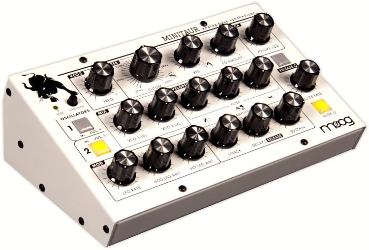 Moog Minitaur - Limited Edition White | Sweetwater