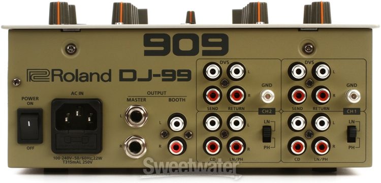 voor het geval dat zadel Verheugen Roland DJ-99 2-channel DJ Mixer | Sweetwater