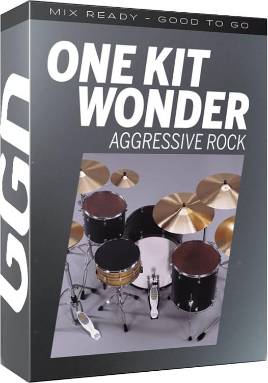 GetGood Drums One Kit Wonder: Aggressive Rock Drum Library | Sweetwater