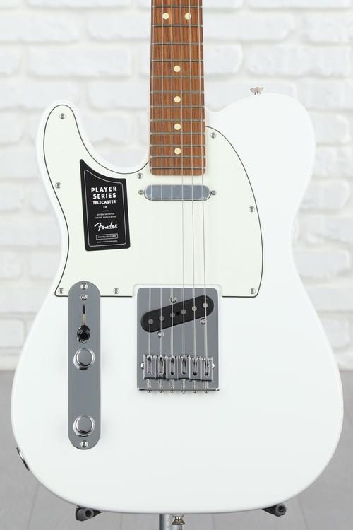 Fender Player Telecaster Left-handed - Polar White with Pau Ferro  Fingerboard