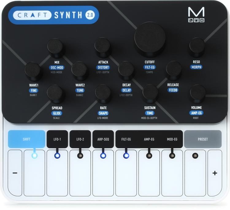 Modal CraftSynth 2.0 Wavetable Synthesizer with USB and MIDI