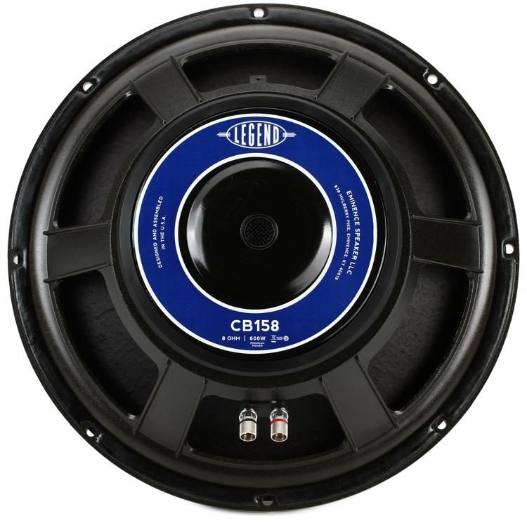 gebied hooi Spotlijster Eminence Legend CB158 15 inch 300-watt Replacement Bass Speaker - 8 Ohm |  Sweetwater
