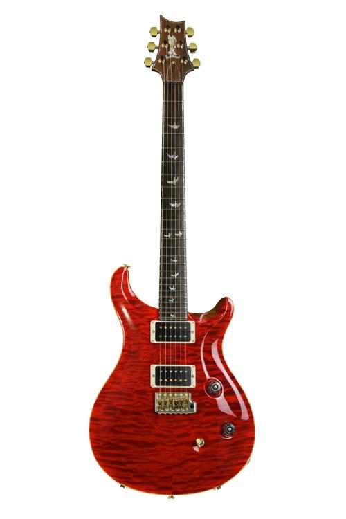 PRS Private Stock 30th Anniversary Custom 24 - Scarlet Red, Quilt