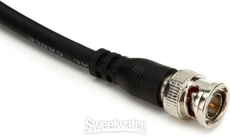 Hosa Bnc 59 103 75 Ohm Rg 59 U Bnc To Bnc Coax Cable 3 Foot Sweetwater