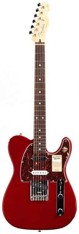 fender deluxe nashville telecaster candy apple red