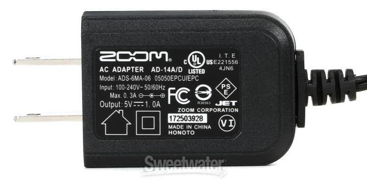 ZOOM Q3 HANDY VIDEO RECORDER 5V 1A UK POWER SUPPLY ADAPTER REPLACEMENT 