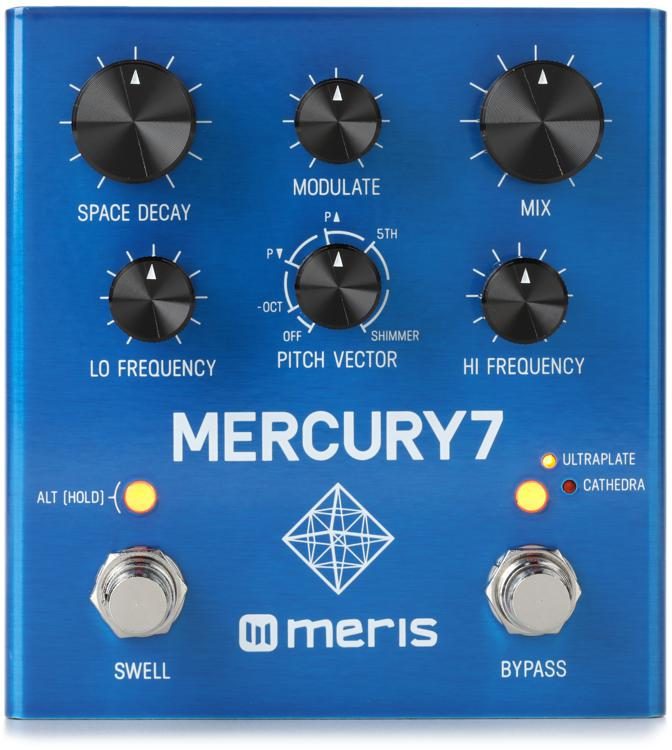 Meris Mercury7 Reverb Pedal | Sweetwater