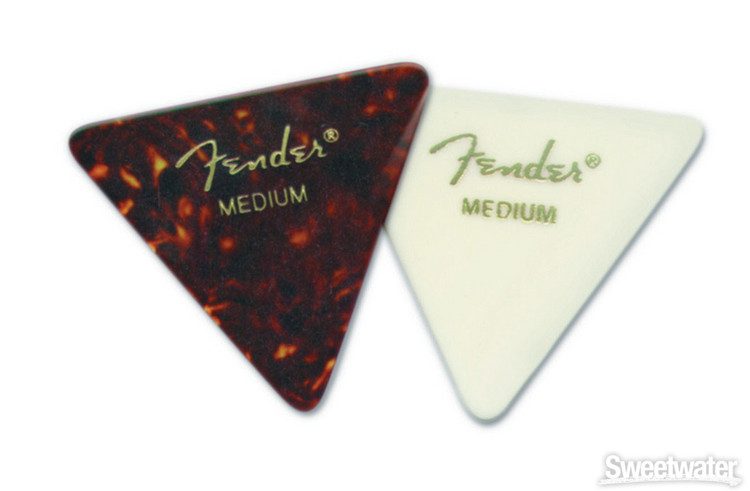 Fender 355 Shape Triangle Pick 72-Pack - Heavy | Sweetwater