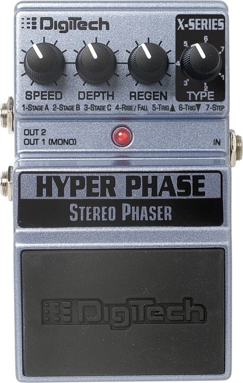 Digitech HYPER PHASE ステレオフェイザー DigiTech Hyper Phase - Phaser/Flanger | Sweetwater