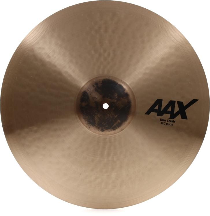 Sabian 18 inch AAX Thin Crash Cymbal | Sweetwater