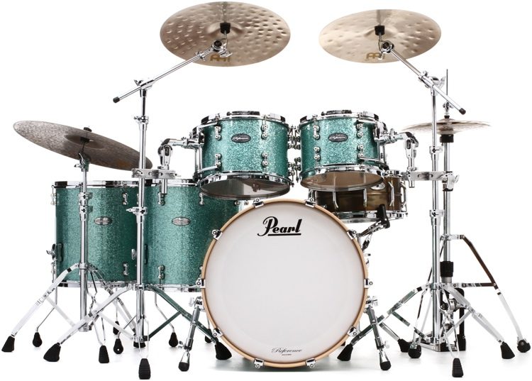 Pearl Music City Custom Reference Pure RFP522/C 5-piece Shell Pack -  Turquoise Glass