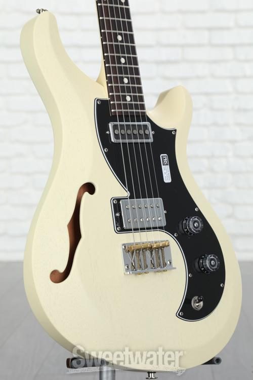 Antique White PRS Satin S2 Vela Electric Guitar 