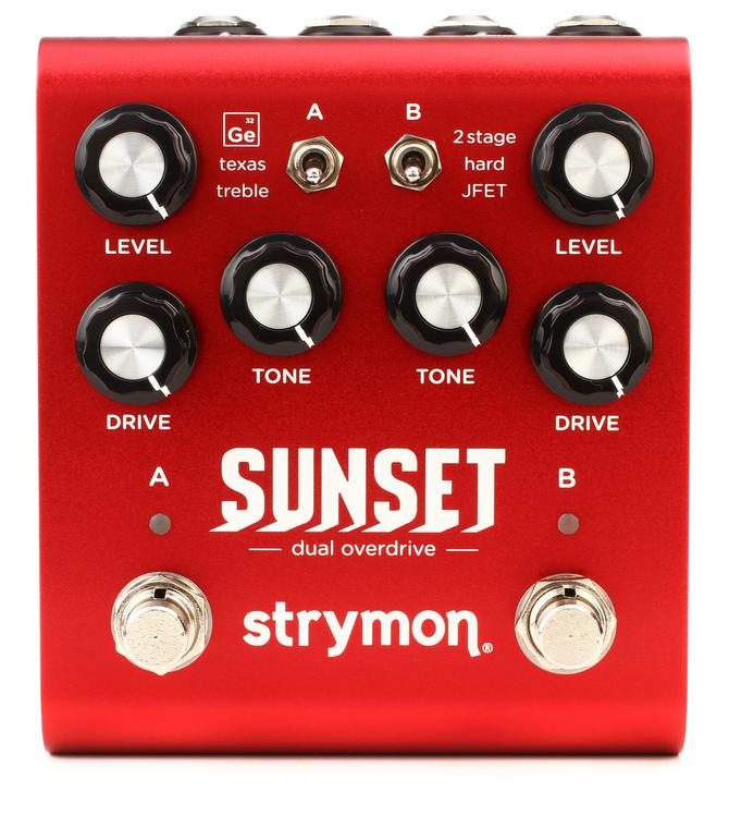 Strymon Sunset Dual Overdrive Pedal | Sweetwater