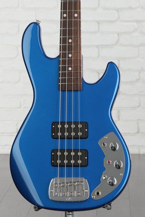 G&L CLF Research L-2000 Bass Guitar - Blue Metallic